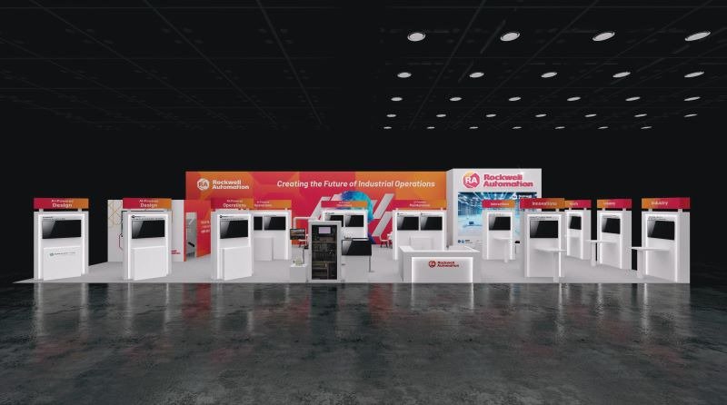 rockwell automation booth at 