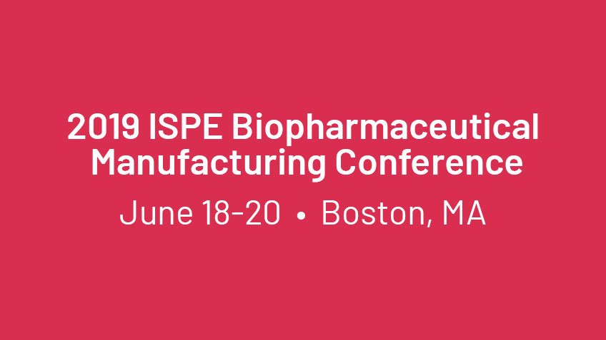 The Goal: Integrated Platforms & Seamless Data 
What benefits can you expect from integrating manufacturing equipment into one continuous network of systems and data? Find out during this session at the ISPE Biopharmaceutical Manufacturing Conference June 18-20 in Boston. 
Register to attend.