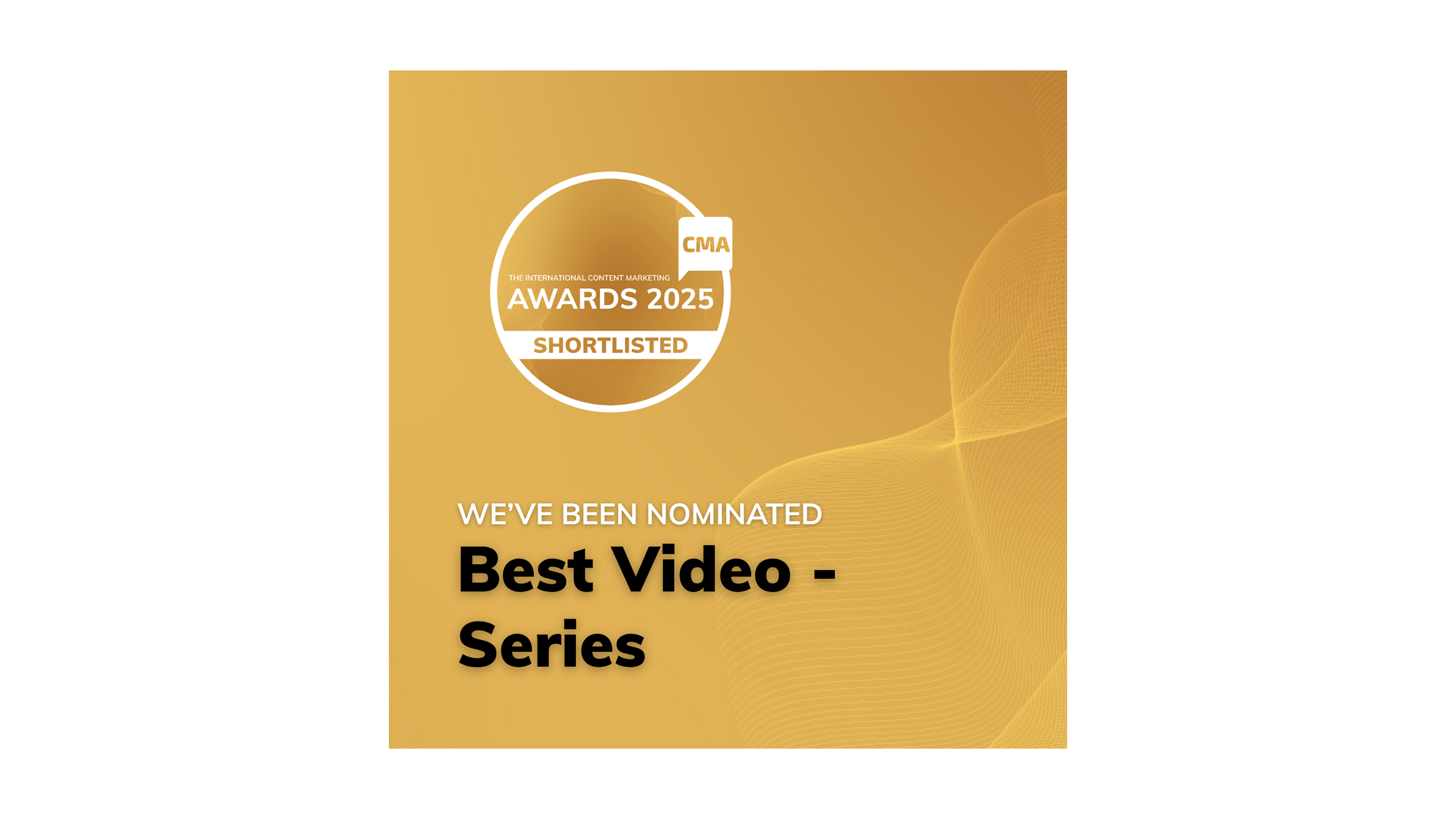 CMA - The International Content Marketing Awards 2025 Logo