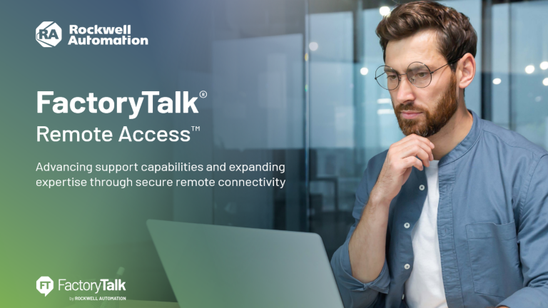 cover of brochure FactoryTalk remote access