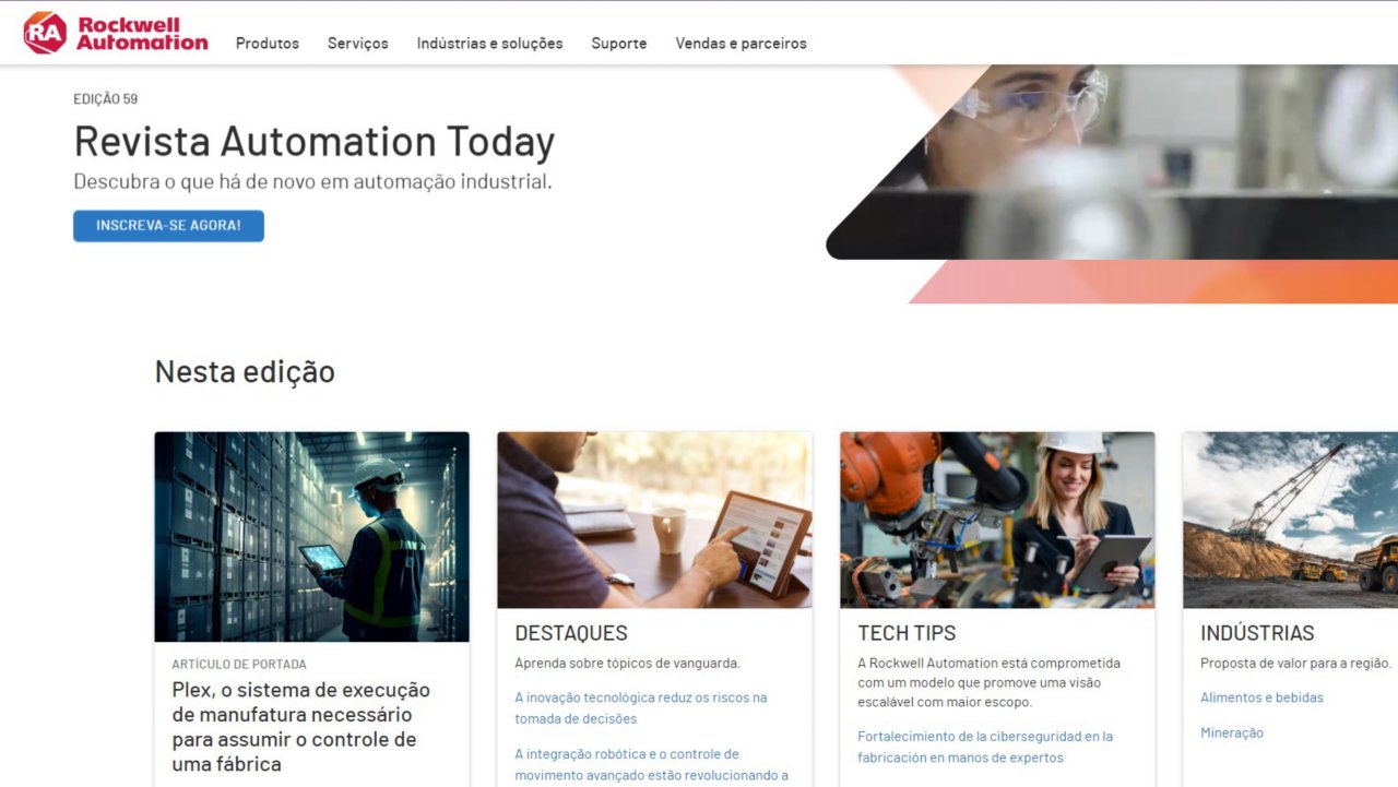 Revista Automation Today - Edição 59 | Rockwell Automation