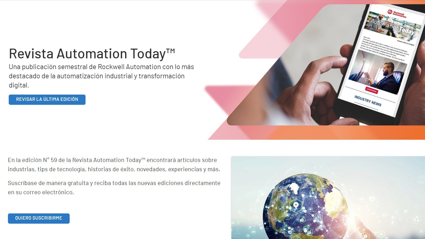 Revista Automation Today - Edición 59 | Rockwell Automation