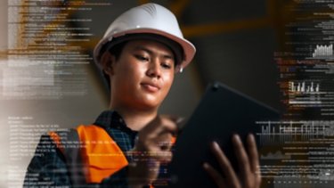 Electronics engineers who are investigating systems, CAD software, for developing microchips and semiconductors, manufacturing plants, industrial plants.