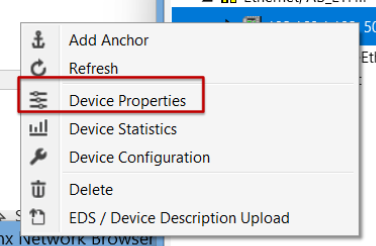 ethernet-ip-integration-between-compactlogix-and-ur5-cobot_06_FactoryTalkLinx_DeviceProperties.png