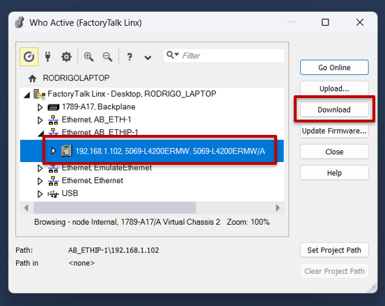 ethernet-ip-integration-between-compactlogix-and-ur5-cobot_22_WhoActive_Controller.png