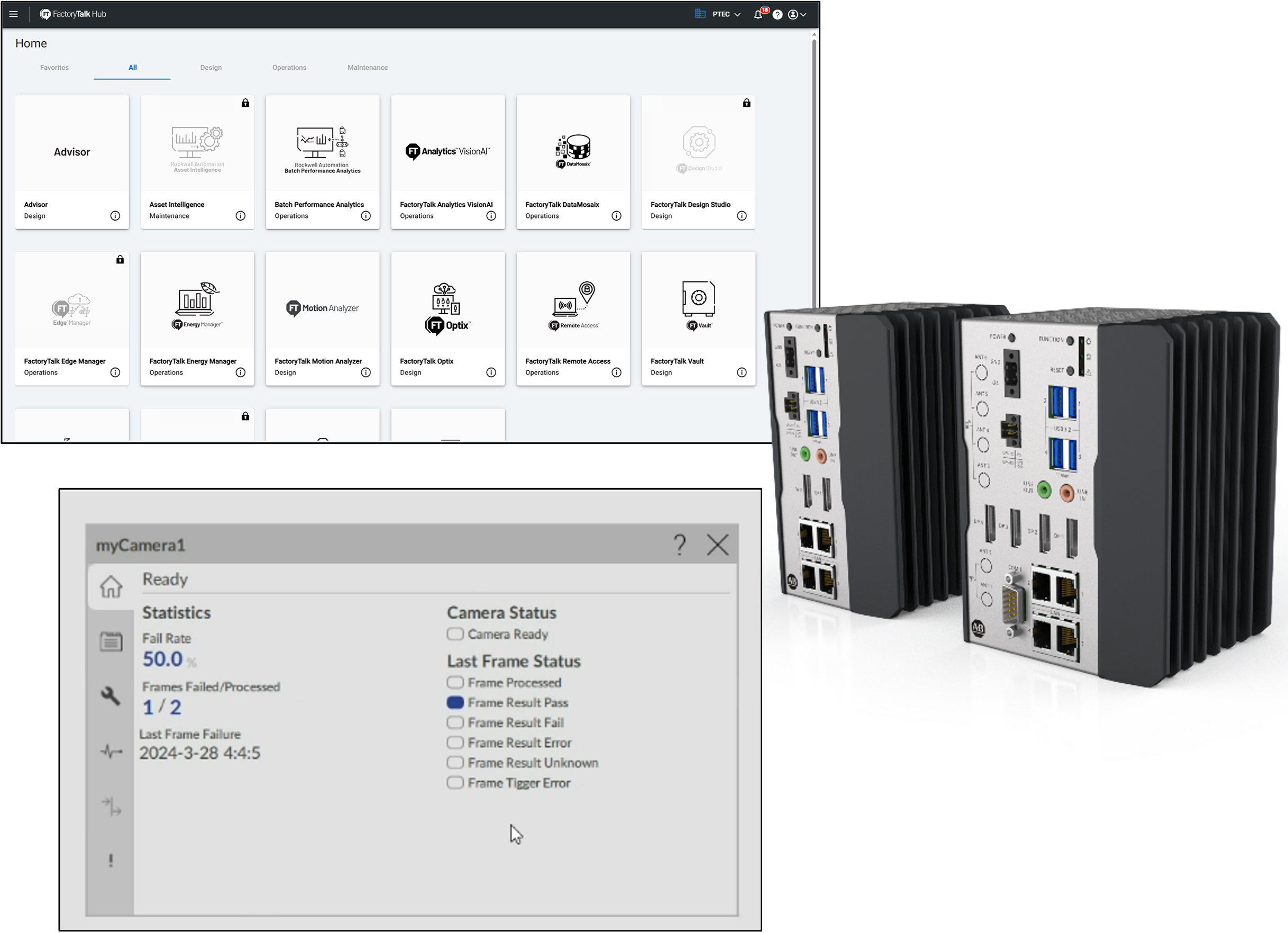 Factorytalk Analytics VisionAI Rockwell Automation products and cloud integrations