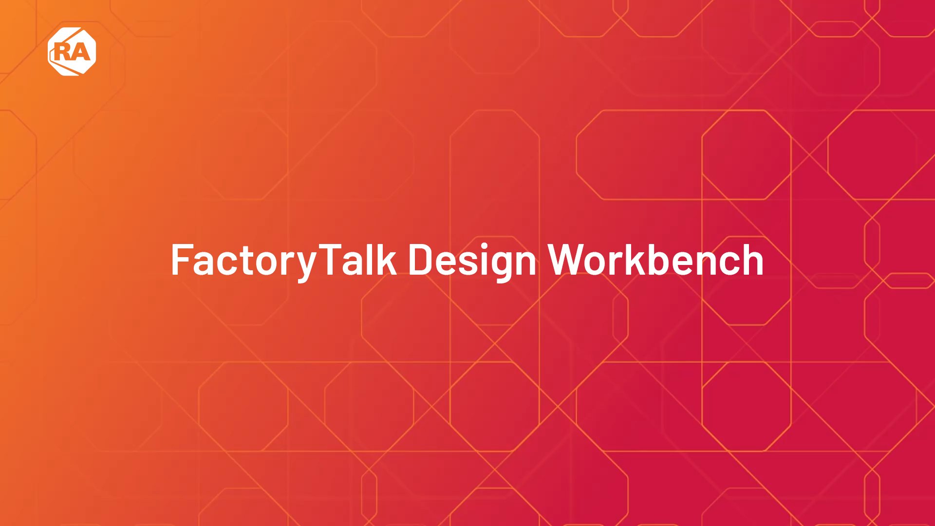 FactoryTalk Design Workbench