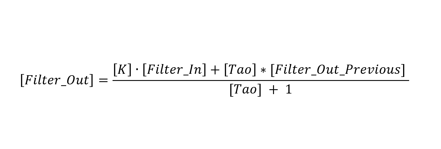 filter equation