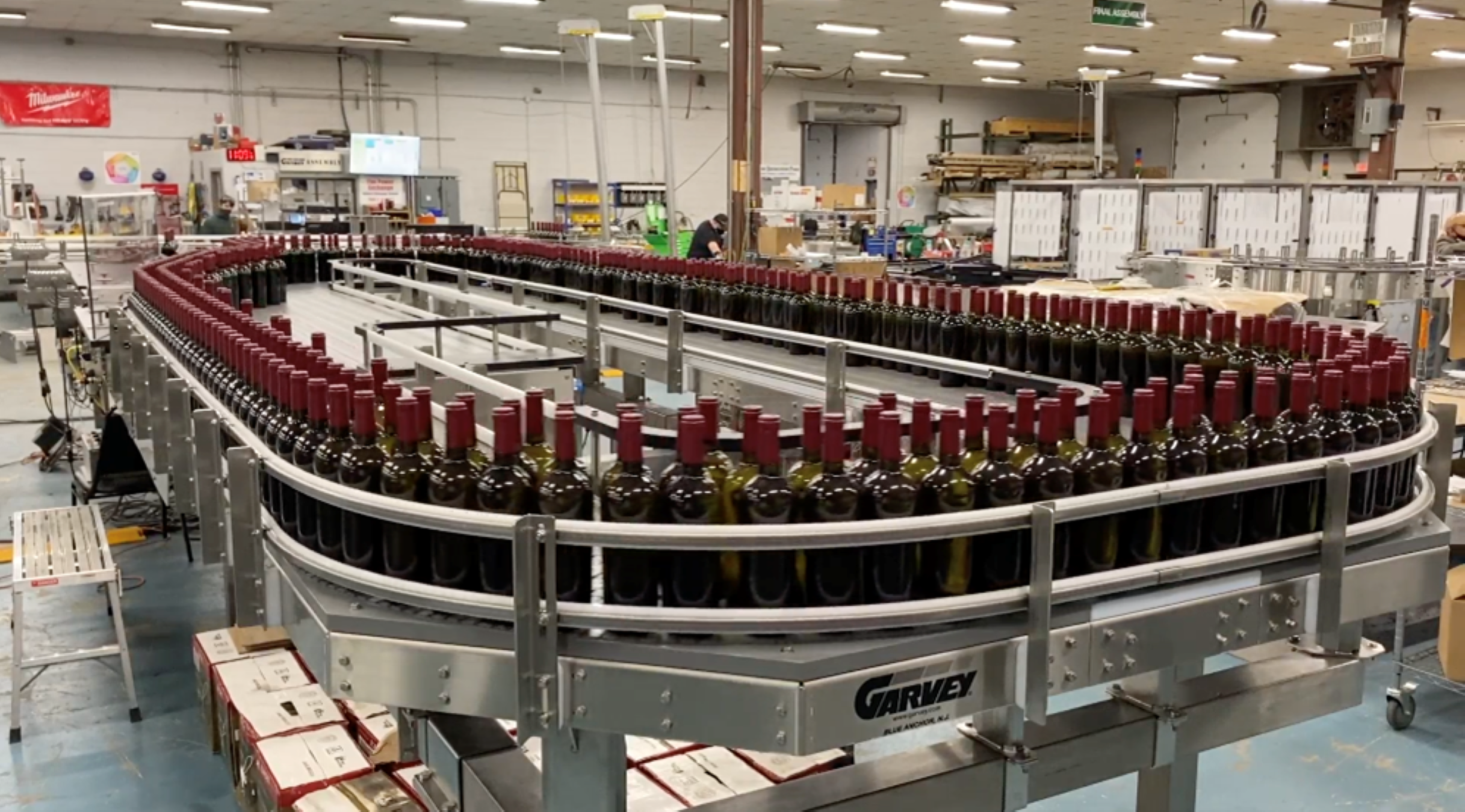 Garvey Bottling Line with Emulate3D