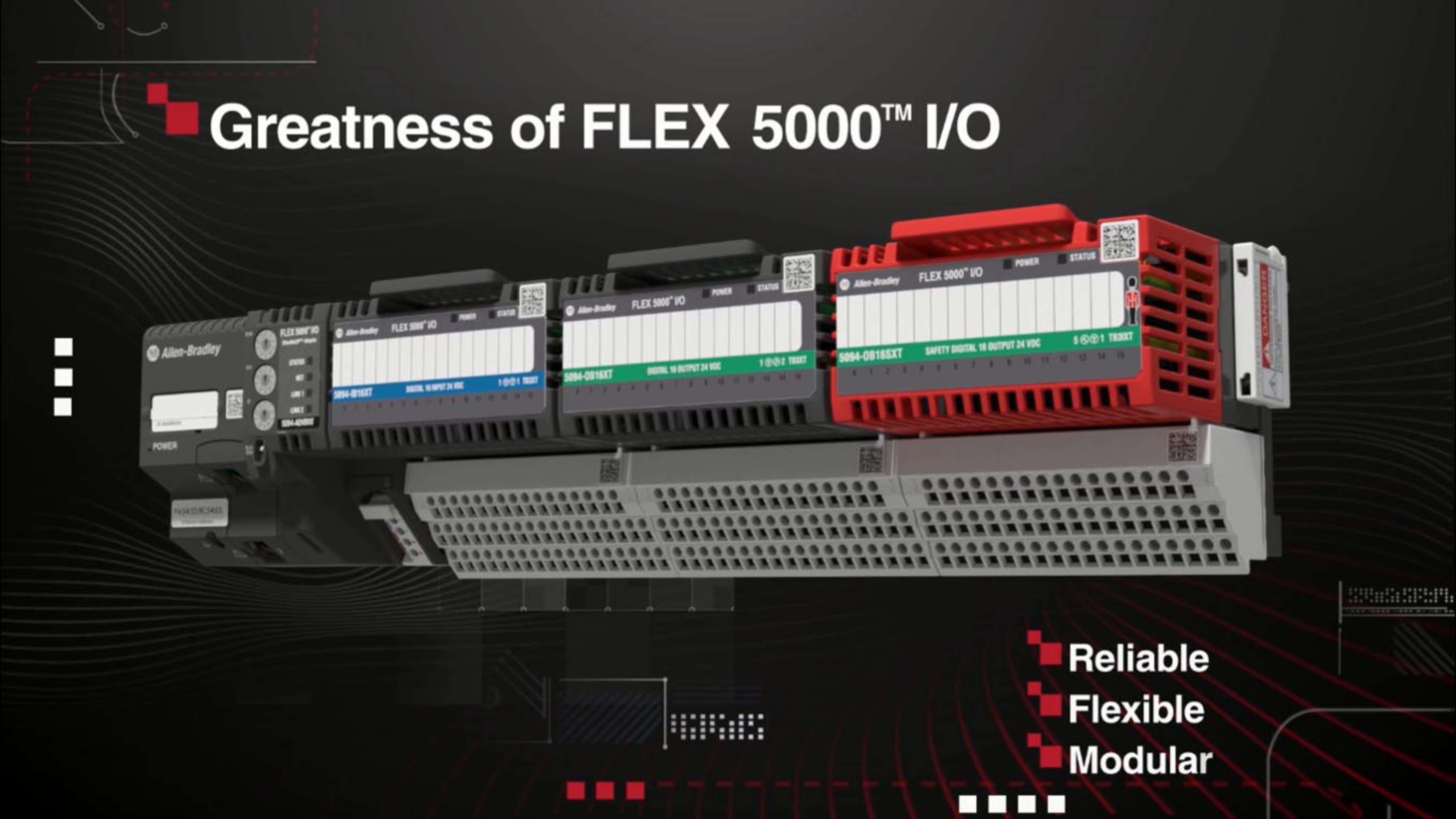 新版 FLEX 5000 I/O模組更加靈活及可靠 Rockwell Automation