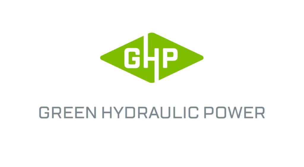 green hydraulic power logo