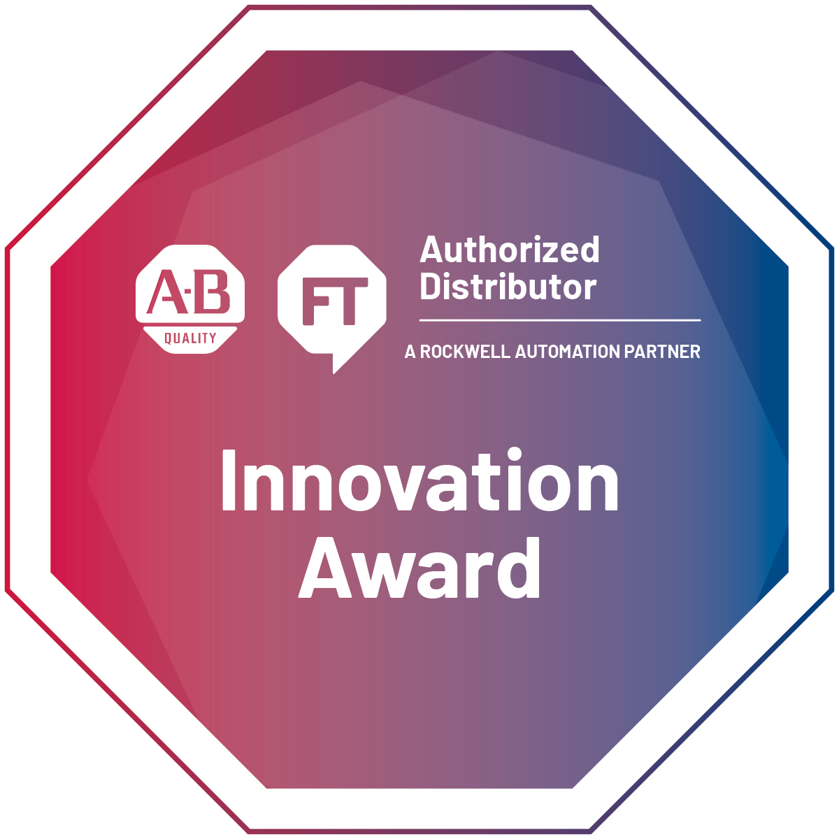 innovation award badge rockwell automation partnernetwork