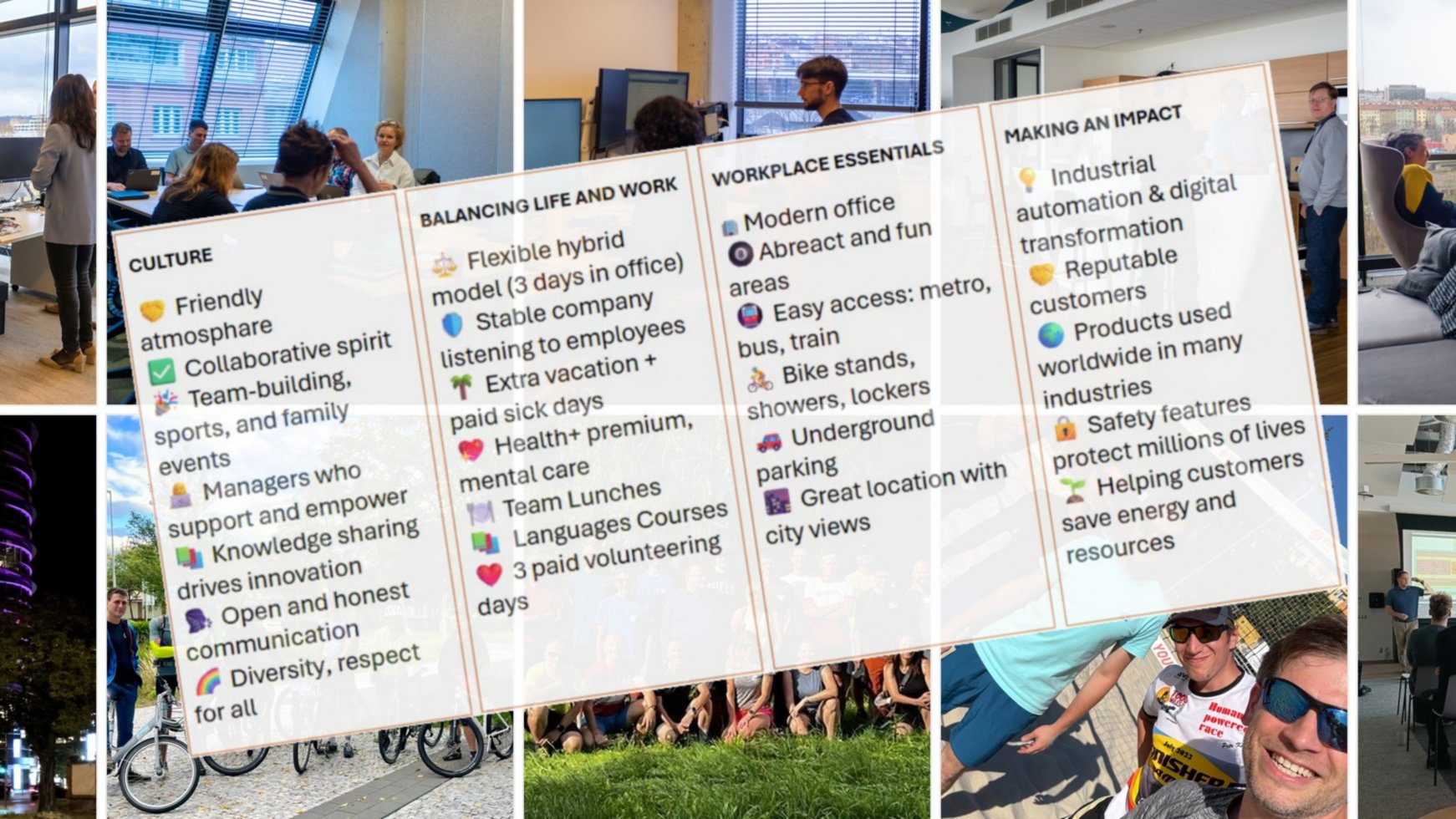 Prague office highlights the best tips of working here