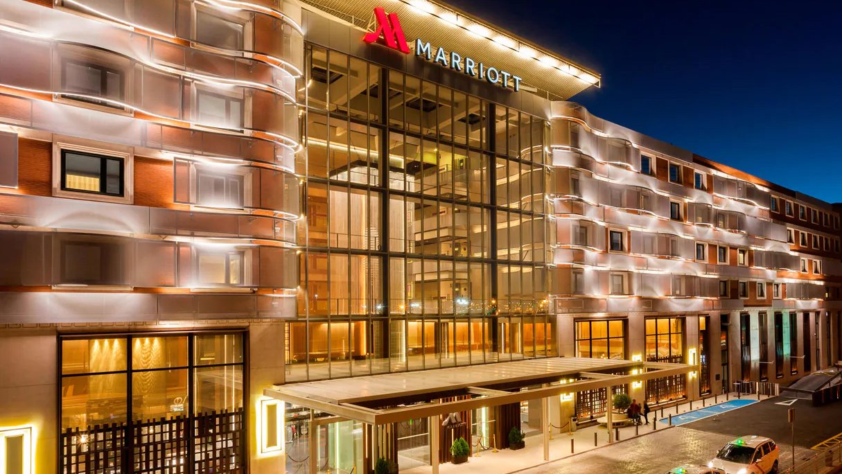 Marrriott Hotel in Madrid, Spain