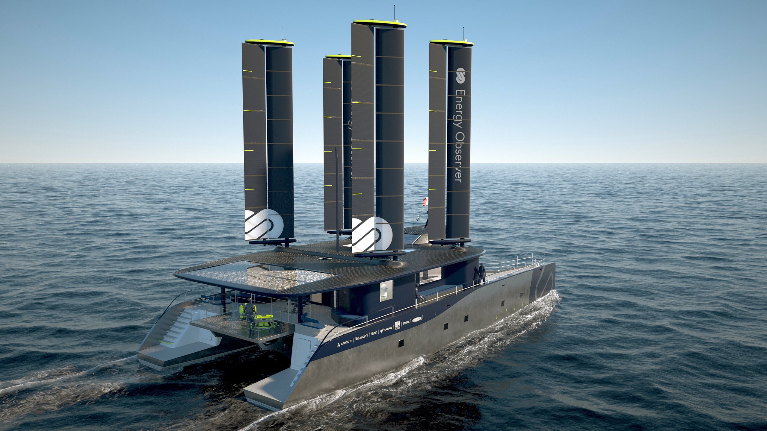 modern ship platform
