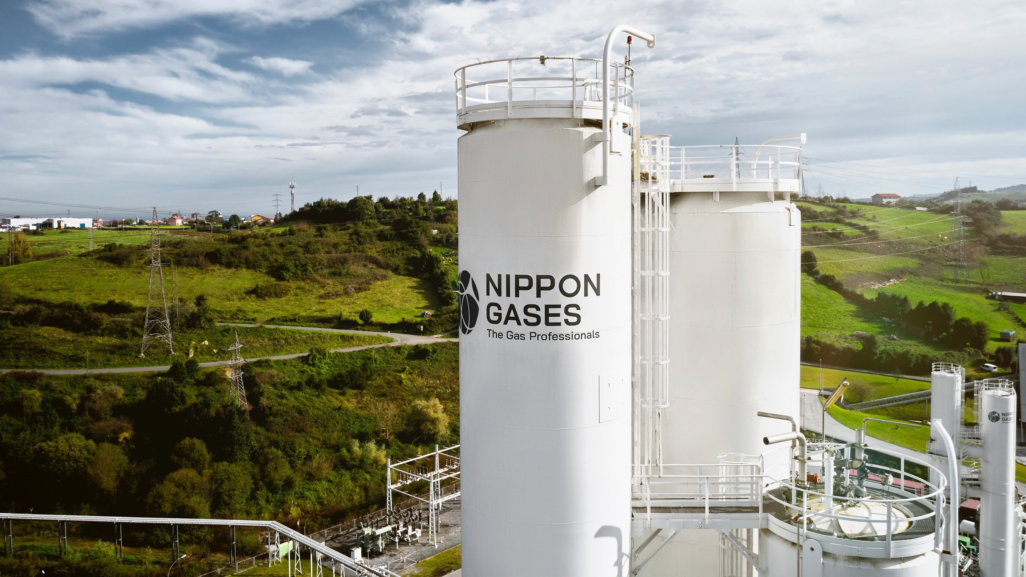 Nippon gases storage facility