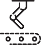 Icon of automated production recording and label-making