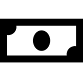 Black camera icon on white background