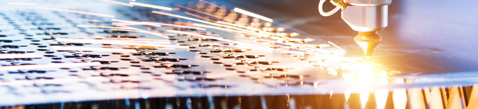 manufacturing facility interior with metalworking machinery and bright lighting