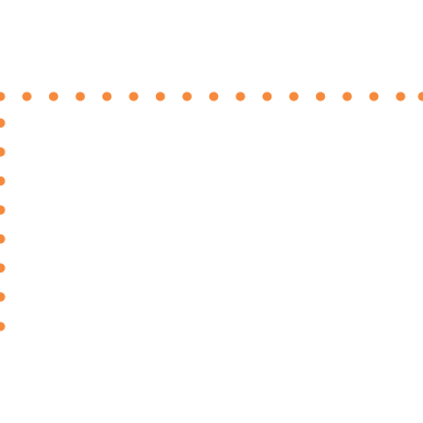 abstract vector graphic with orange spiral design
