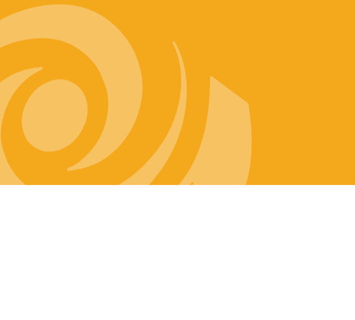 orange and white DemandCaster logo graphic