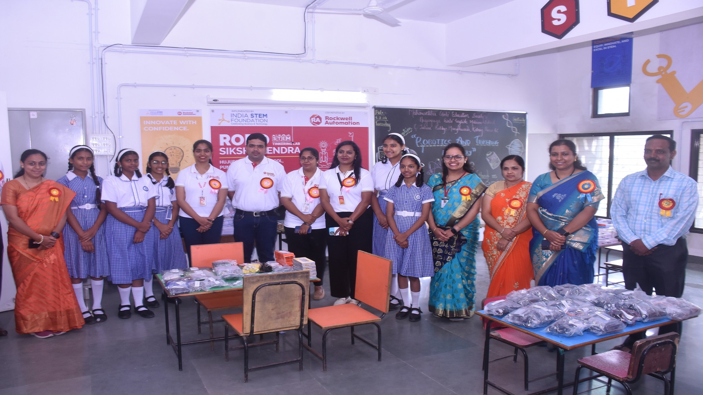 Rockwell Automation opens Tinkering Lab for girl students in Pune