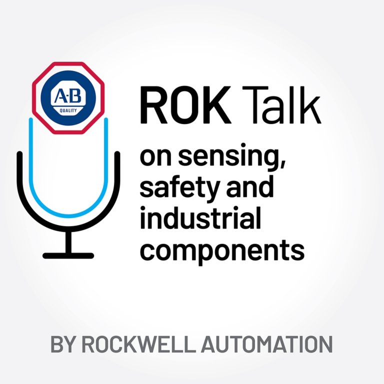 ROK Talk on sensing, safety and industrial components podcast logo