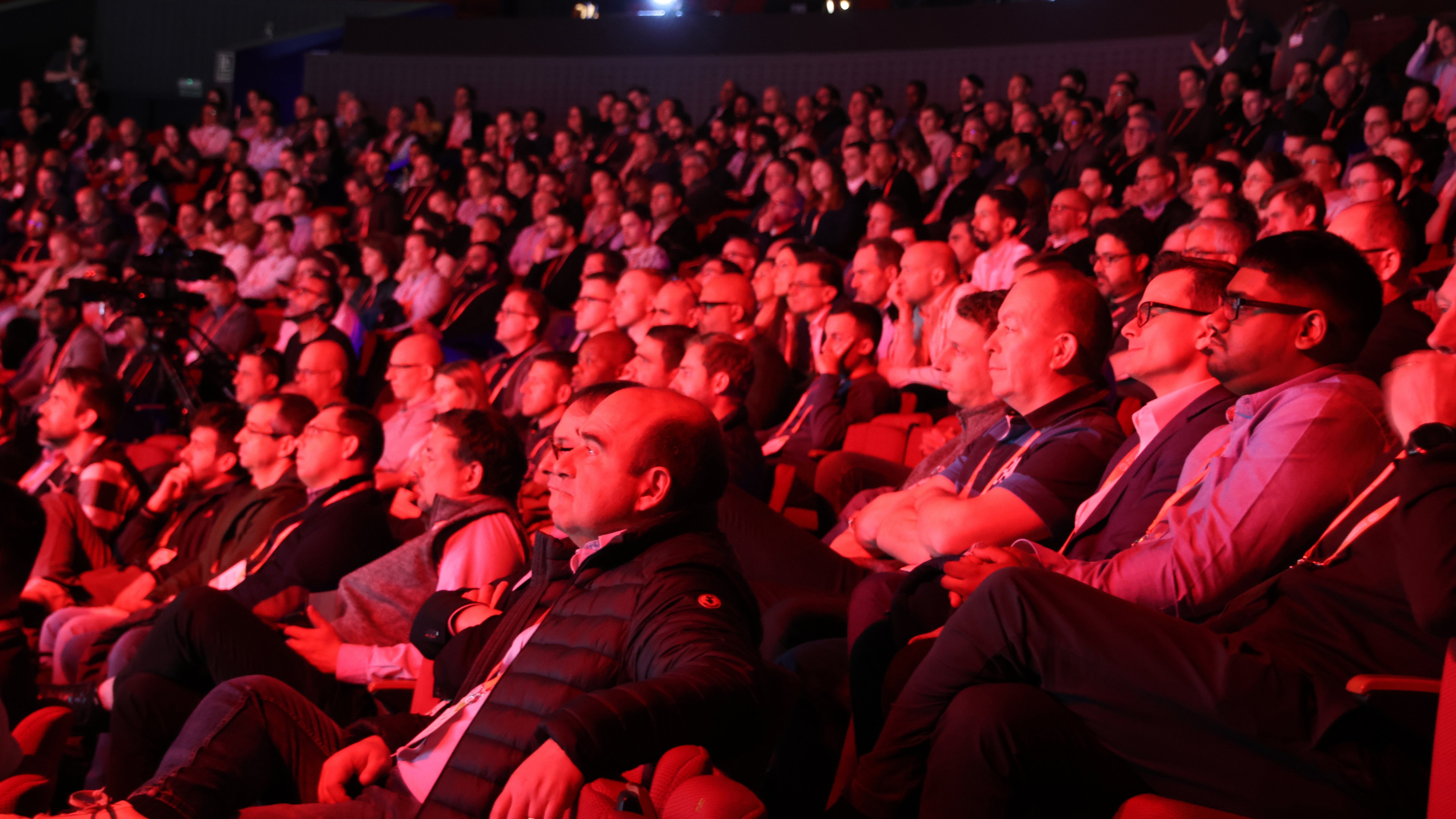 Customers in auditorium at ROKLive EMEA 2024