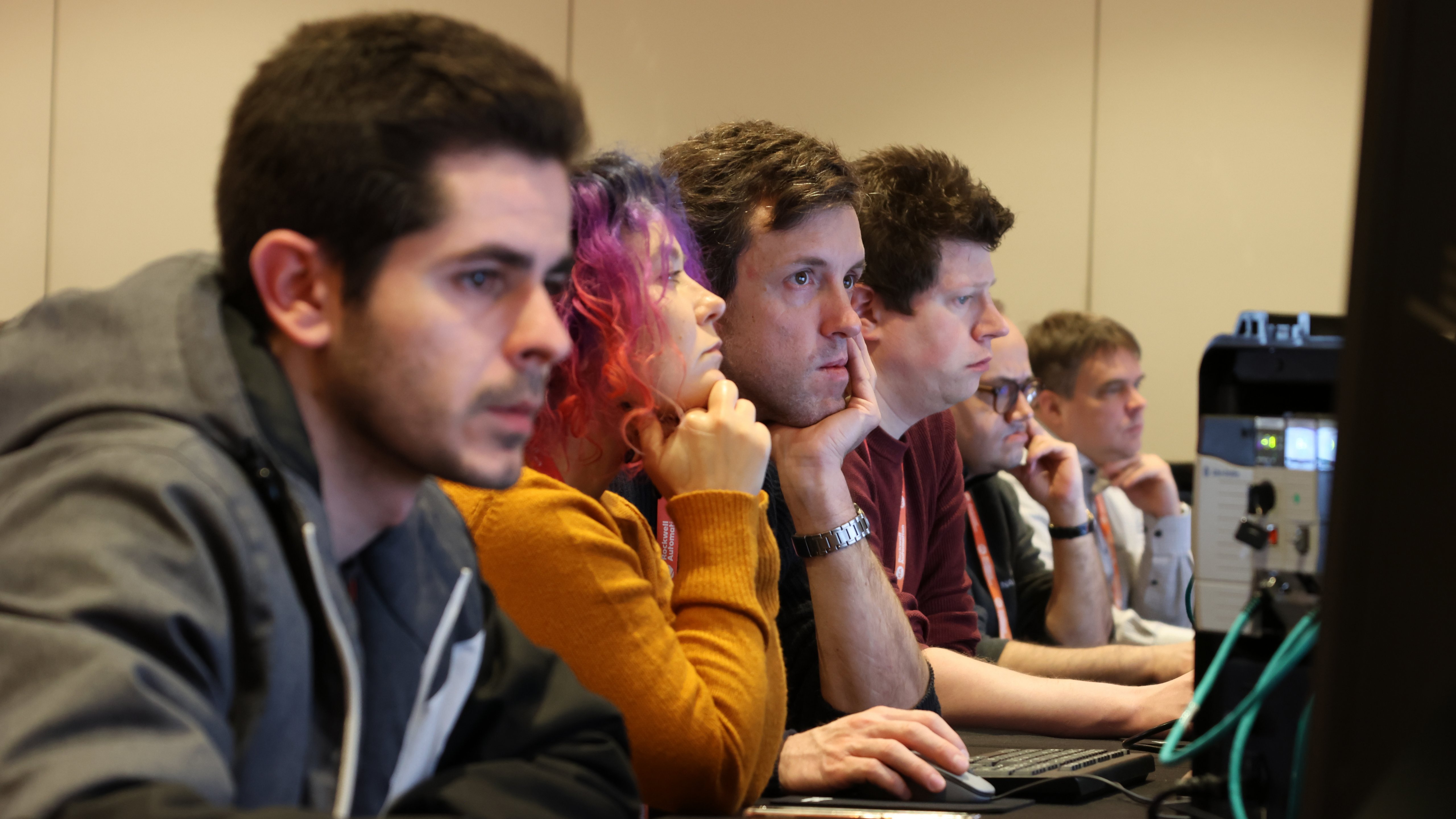 Customers at hands on sessions at ROKLive EMEA 2024