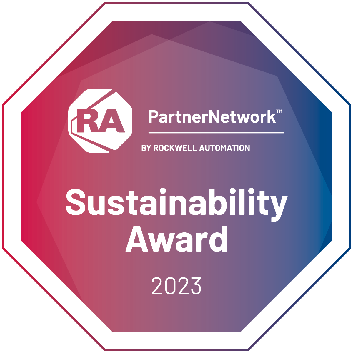 sustainability award badge