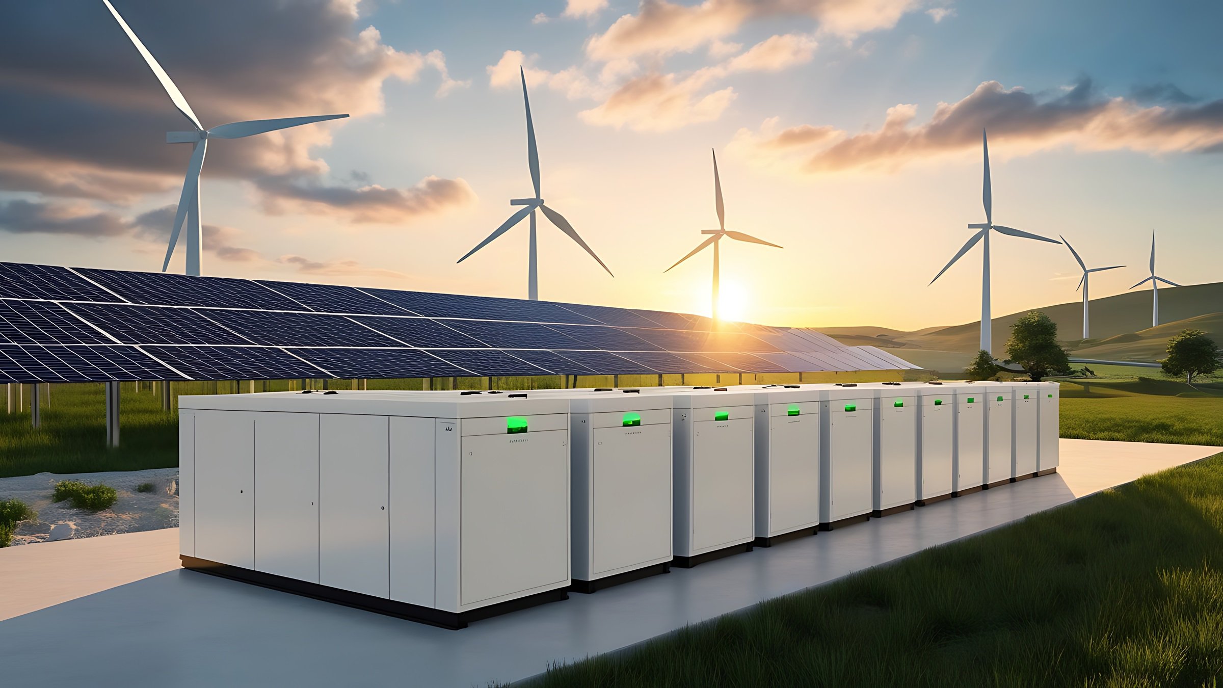 Sustainable power generation with modern clean energy technology for a greener future.