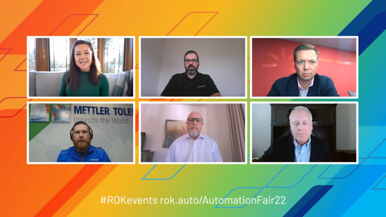 Image from Automation Fair PartnerNetwork Preview video showing six people who are in the video.