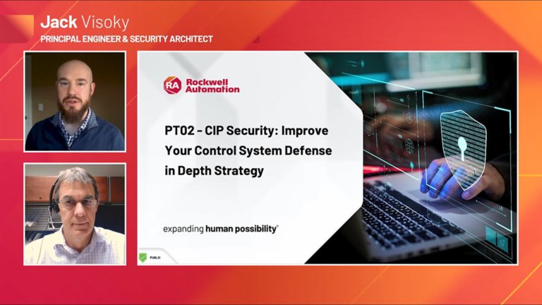 Control system security is traditionally addressed by defense-in-depth architecture with multiple layers of security. As threat actors have become more sophisticated, CIP-connected devices must be able to defend themselves. This session explains how CIP Security helps enable devices to help protect themselves from malicious attacks focusing on authenticity, integrity and confidentiality.