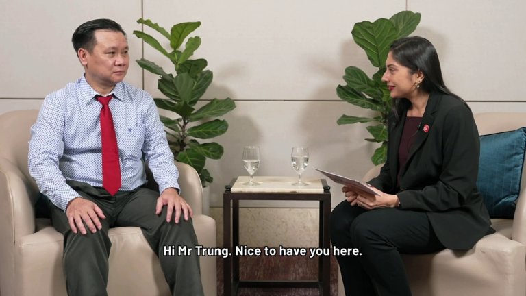 IDEA Technology President and CEO, Do Hoang Trung, shares his insight during ROKStudio.