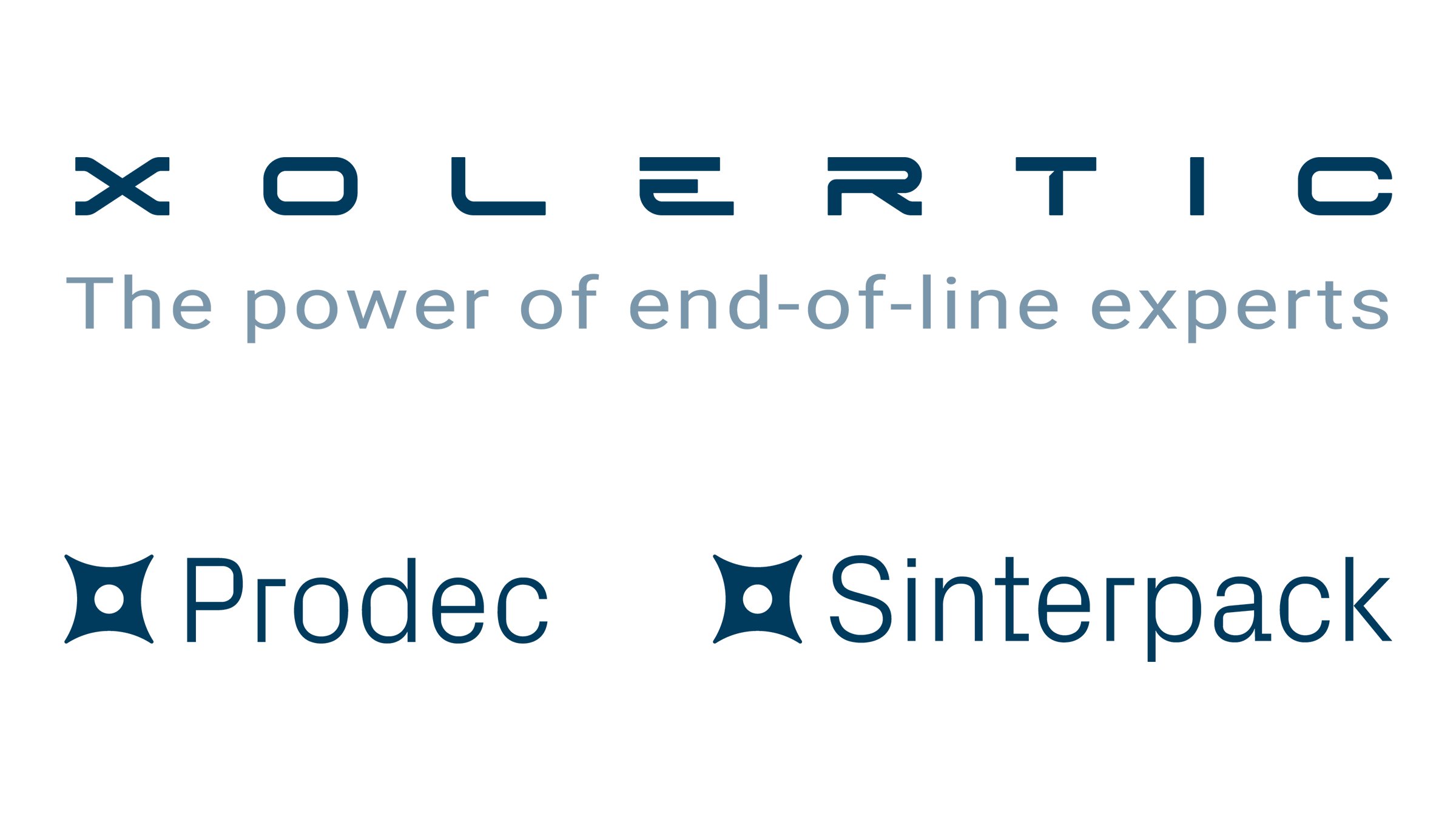 Xolertic Prodec Sinterpack combained logo