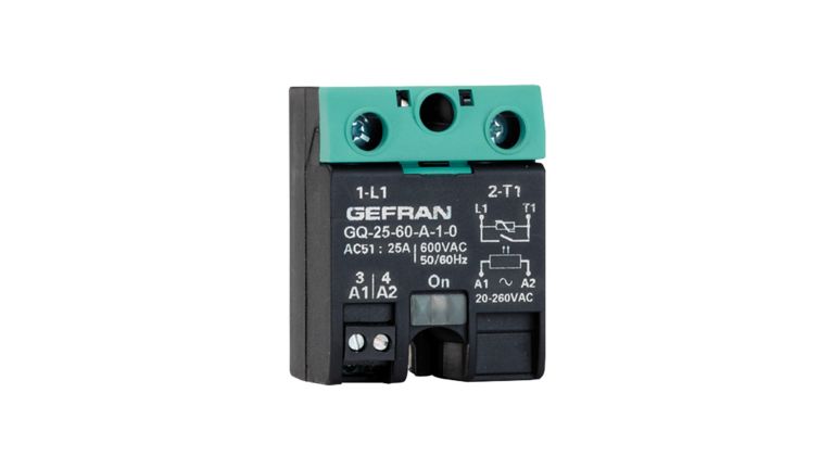 Panel Mount or DIN-Rail Mount Relays for Single Phase Up To 120 Amps Or Three Phase Up To 55 Amps