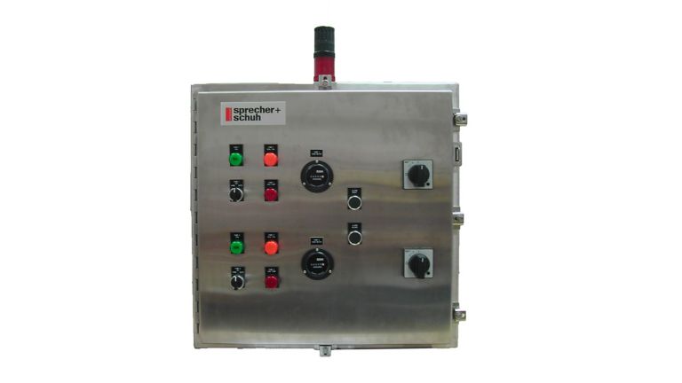 Sprecher & Schuh custom control panel