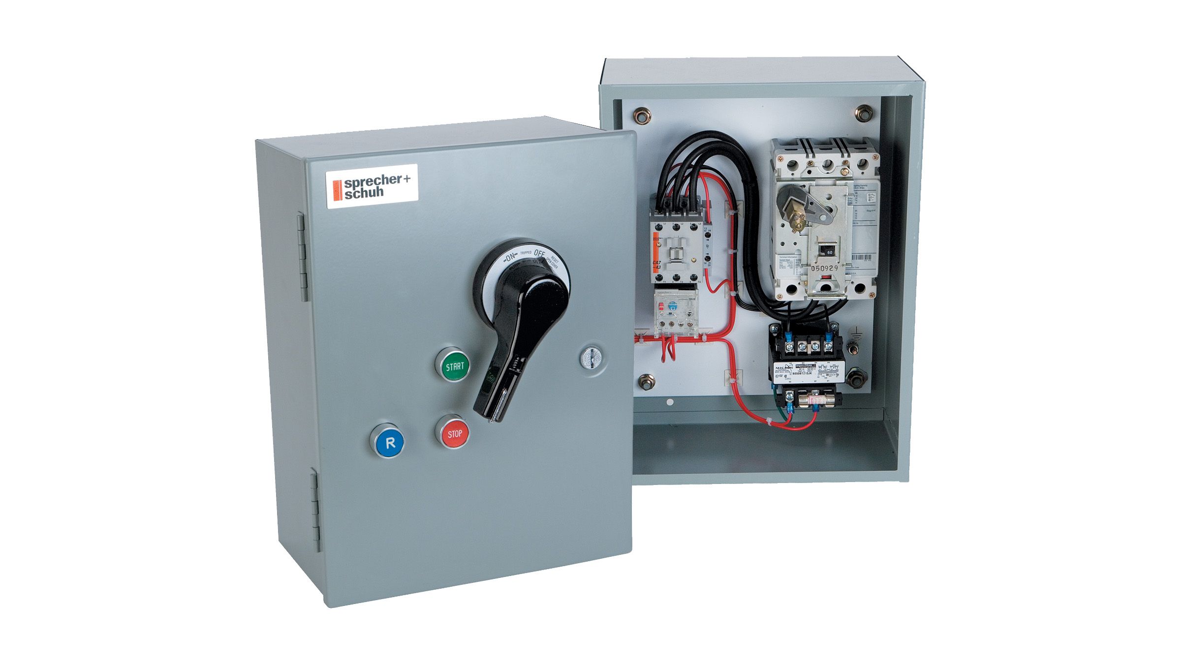 Open or enclosed, combination starters include a means of disconnect in fusible, non-fusible, or molded case circuit breakers, up to 500 HP @ 460V