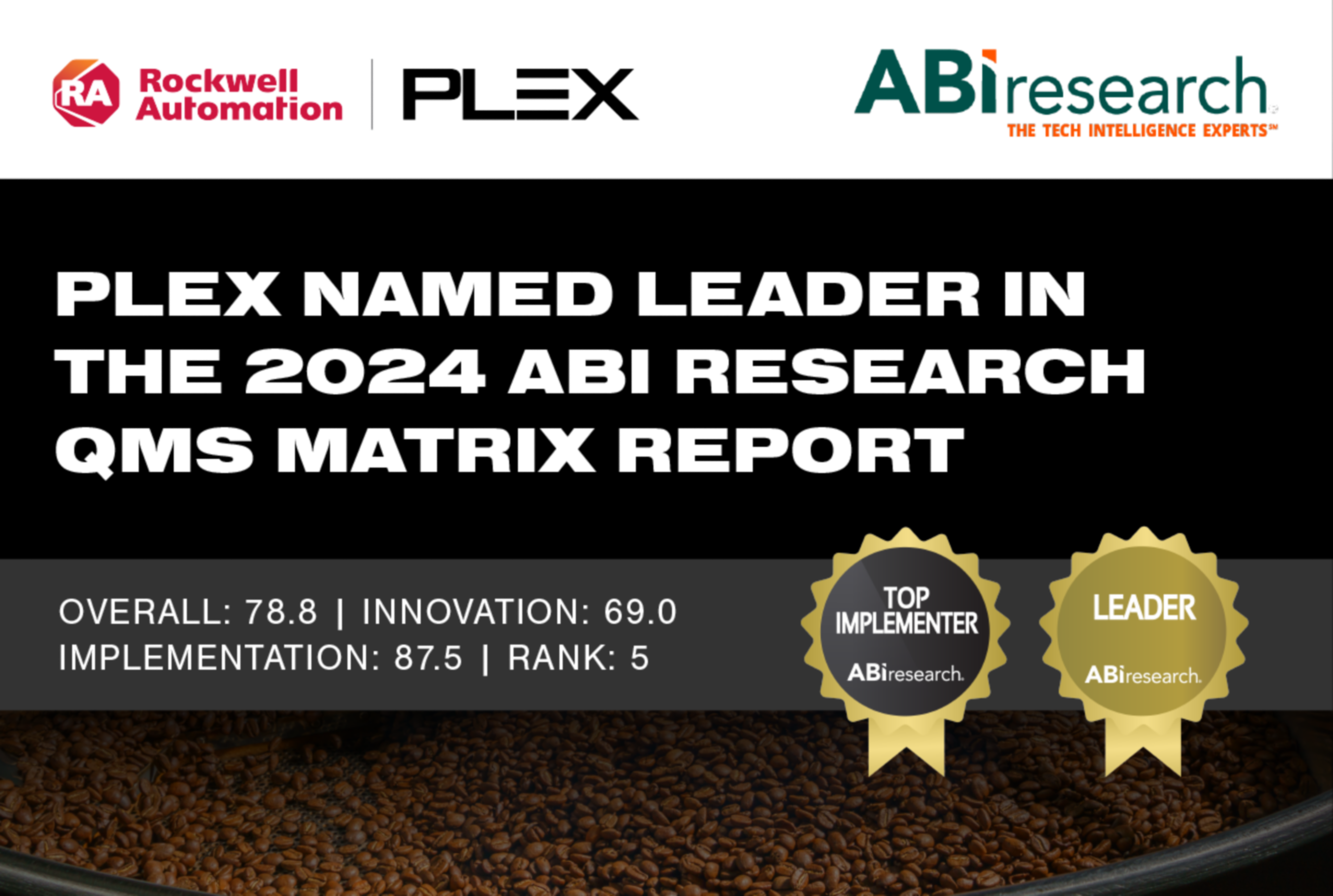 Plex Leader Abi Research Competitive Ranking Quality Management System Qms Software