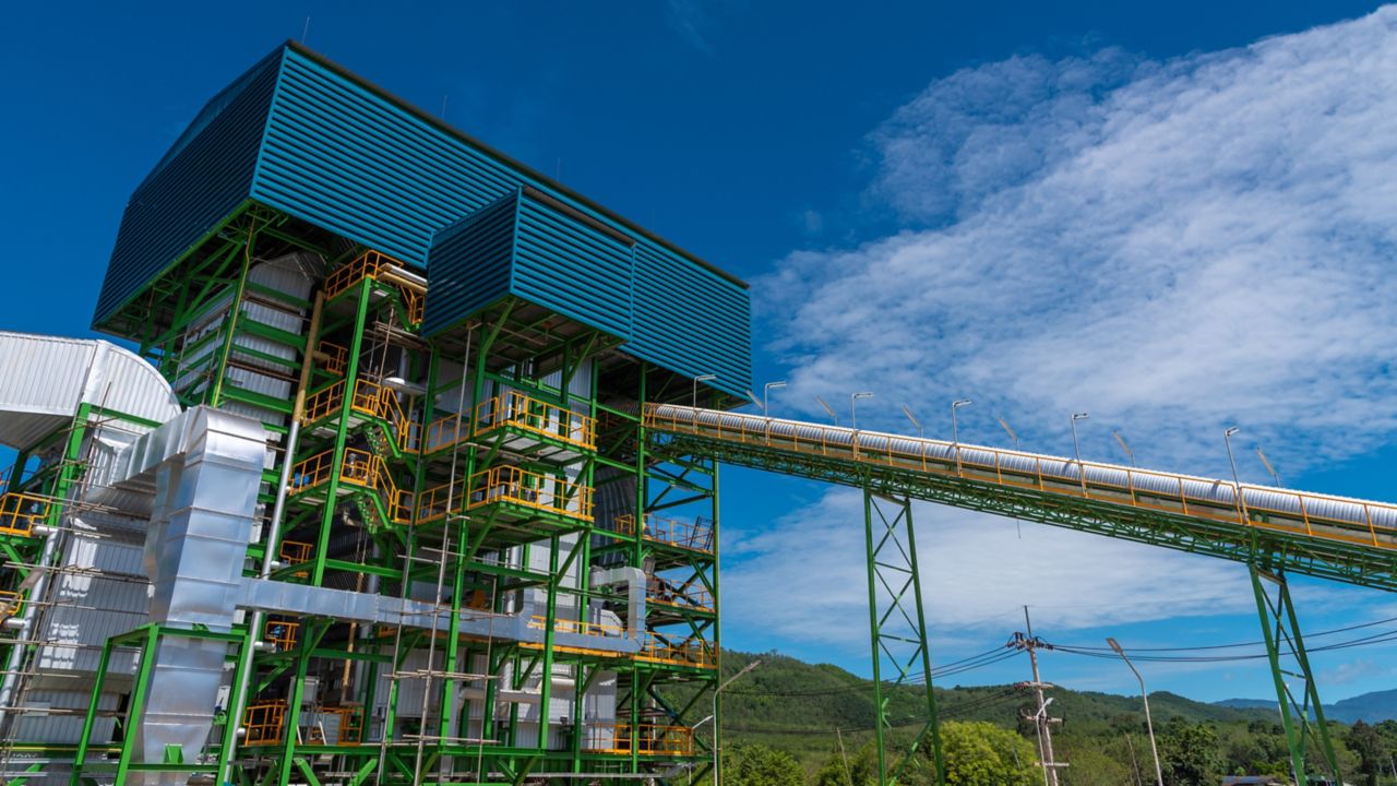Stromerzeugung aus Biomasse
