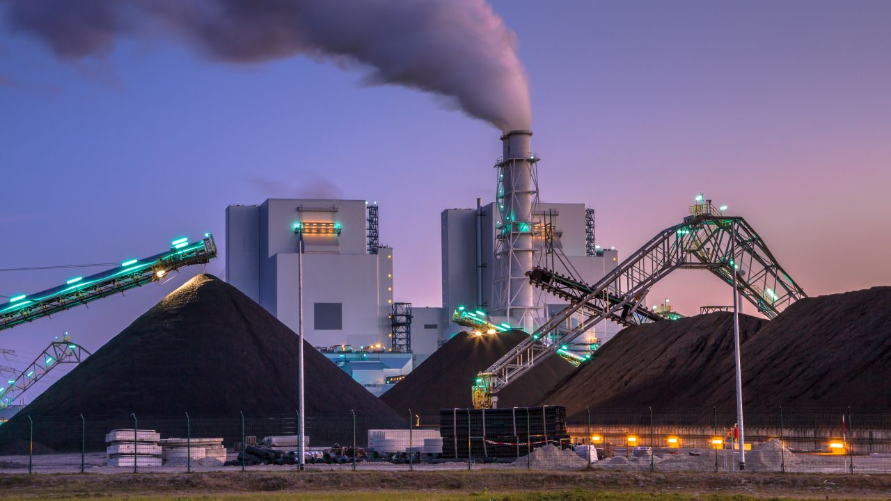 Produzione di energia dal carbone