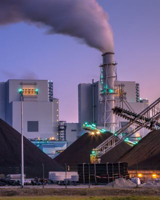 Geração de energia termelétrica a carvão
