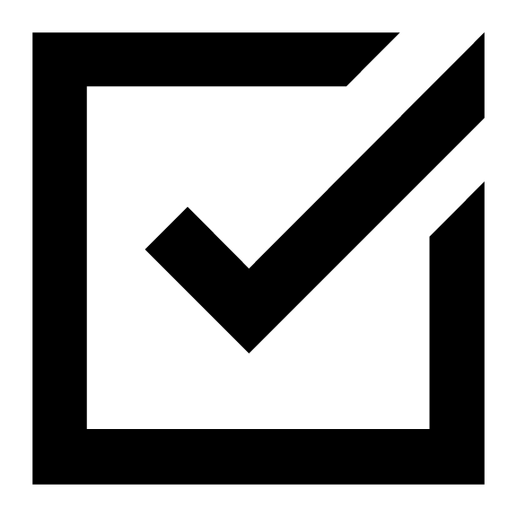 checked task item icon