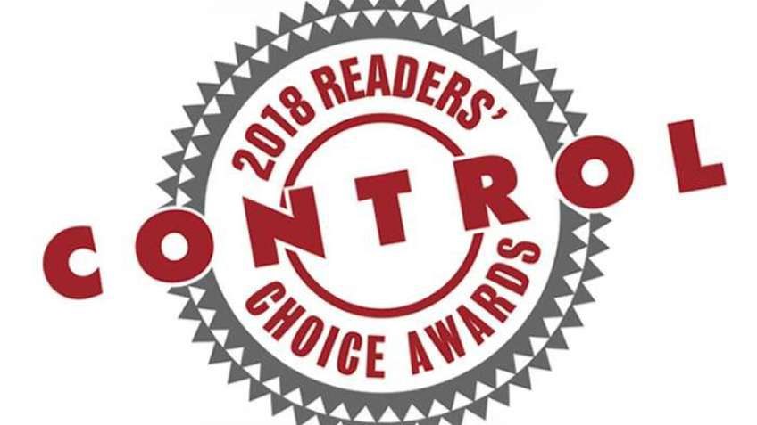Control 2018 Readers’ Choice Awards.