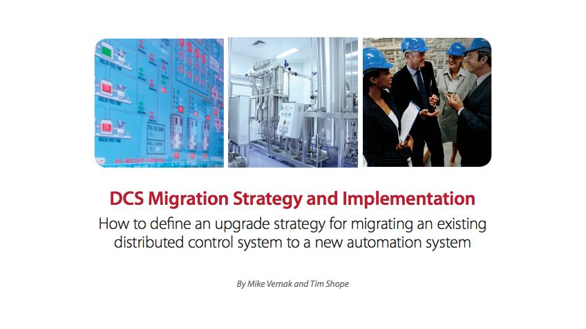 Descubra más sobre estrategia de migración de DCS e implementación de proyectos. Lea el informe técnico.