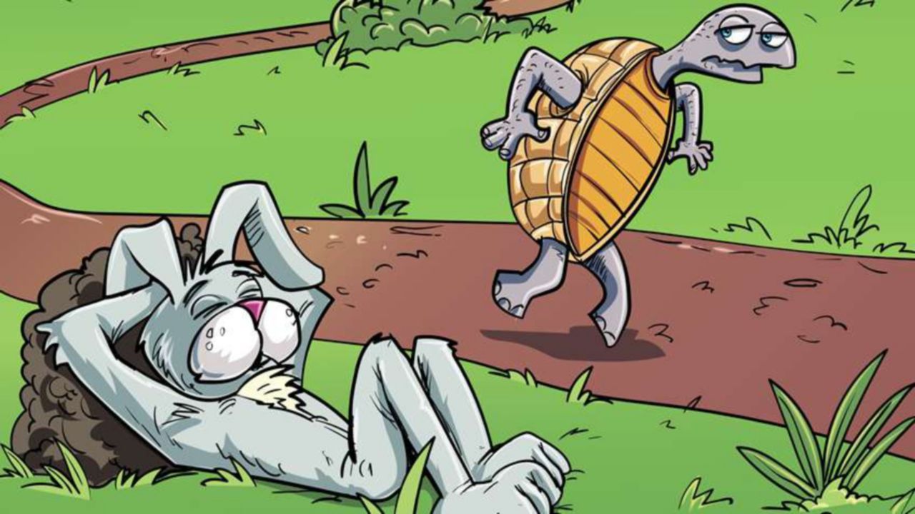 モータが低速度: ウサギとカメのシナリオ hero image