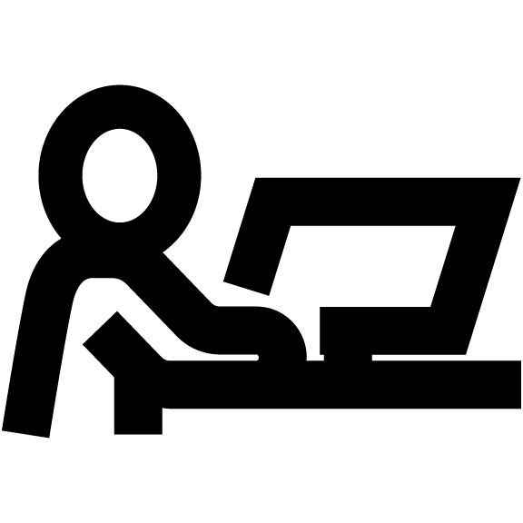 Person on Computer